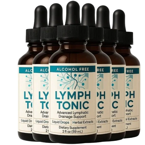 Lymph Tonic supplement bottles